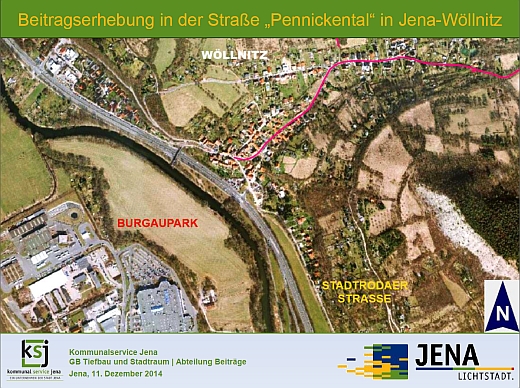 Dokumentation Beitragserhebung im Pennickental - Symbolbild © Stadt Jena KSJ 2014