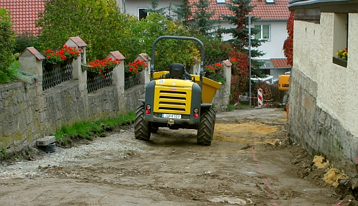 Strassenbauarbeiten von JenaWasser - Foto 09 © Stadt Jena KSJ