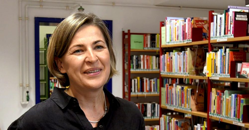 Katja Müller, Leiterin der Ernst-Abbe-Bücherei Jena