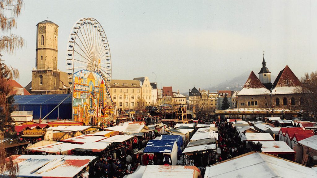 Jenaer Weihnachtsmarkt 1995