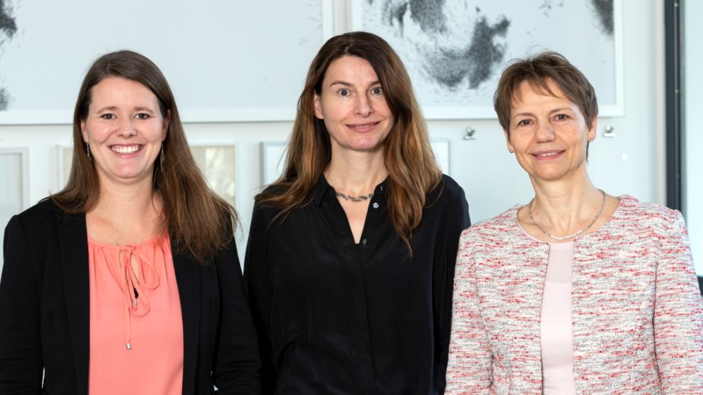 Jenny Marx, Barbara Lütz-Kranich und Maja Haufe vom Jena Convention Bureau