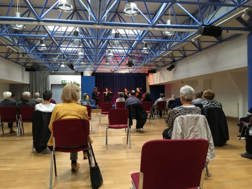 Stadtteilkonzert Lobeda No.1 Beethovenzyklus III mit dem tauber quartett im Stadtteilzentrum LISA