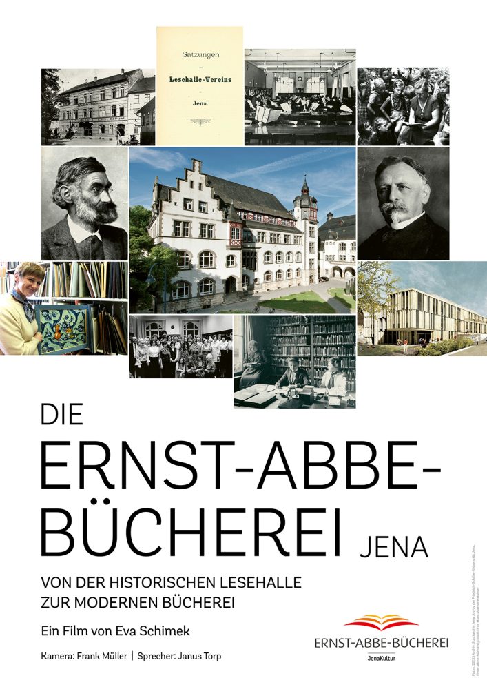 Filmplakat zu "125 Jahre Ernst-Abbe-Bücherei Jena"