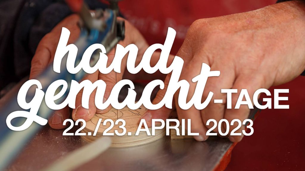 1. handgemacht-Tage am 22. und 23. April 2023 auf dem Jenaer Marktplatz