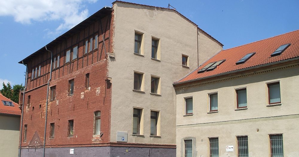 Ehemaliges Wohnhaus von Matthias Domaschk und Renate Groß Am Rähmen 3, Jena 2008, Abriss 2014, Foto: Steffen Löwe