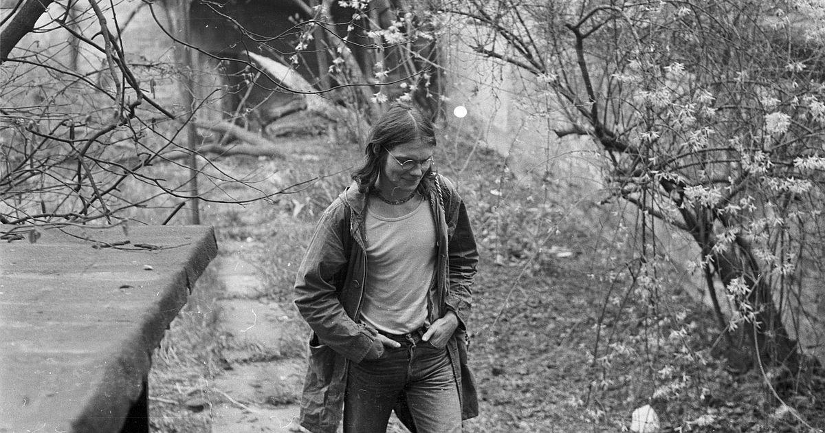 Matthias Domaschk in Bad Frankenhausen im März 1977