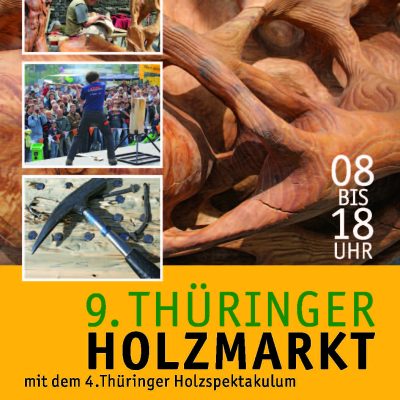 Plakat Thüringer Holzmarkt 2010