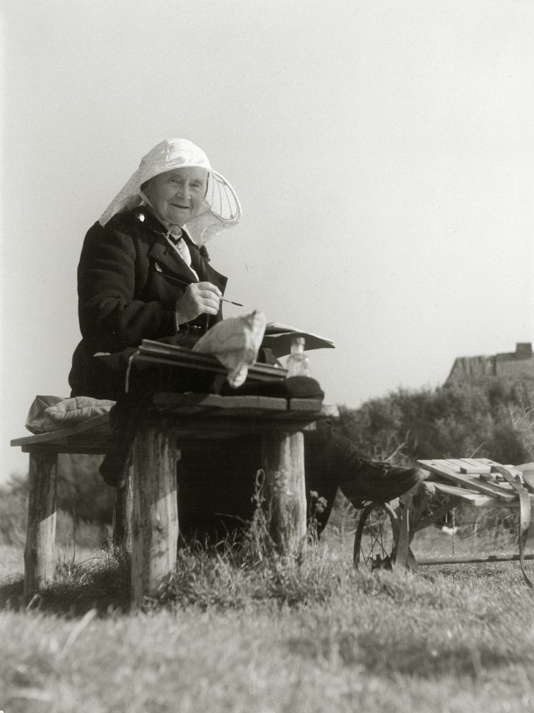 Frida Mentz-Kessel, 1955. Foto: Gerhard Vetter