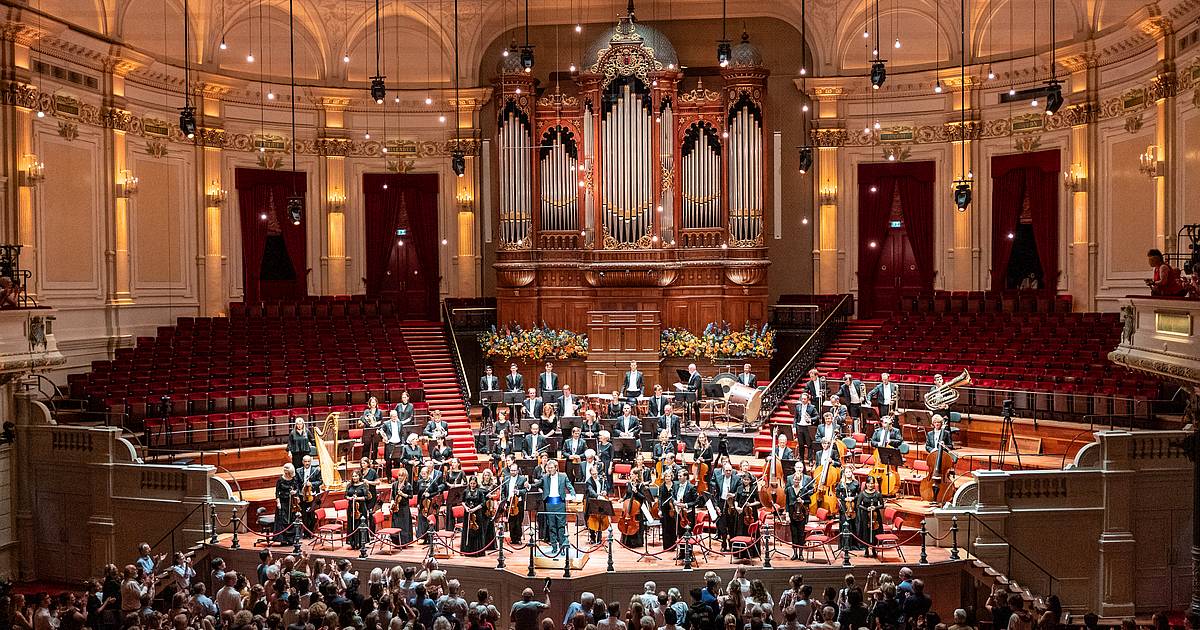 Die Jenaer Philharmonie im berühmten Concertgebouw in Amsterdam