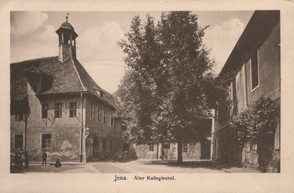 Postkarte Collegium Jenense um 1900