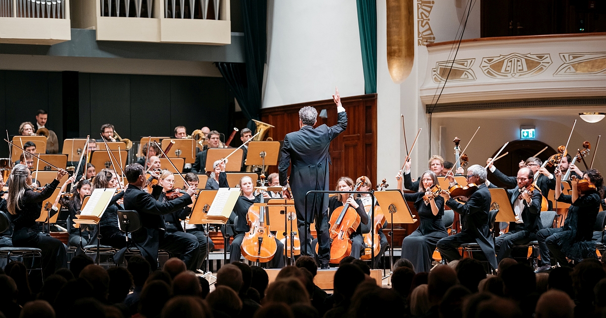 Die Jenaer Philharmonie bei einem Freitagskonzert (11.11.2022)