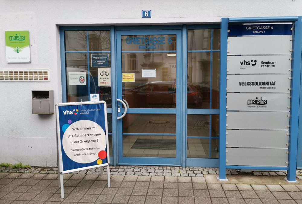 Eingangsbereich Volkshochschule Jena