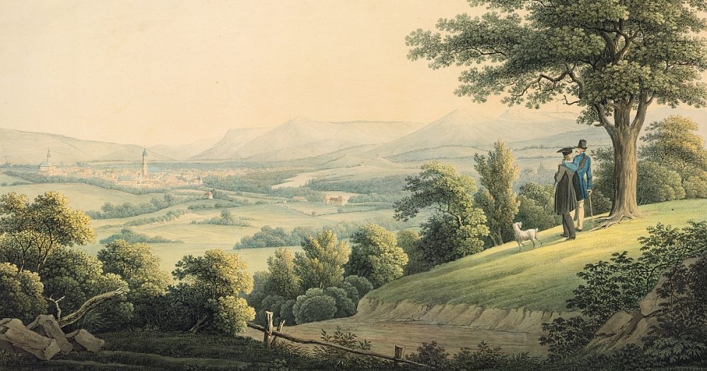 Christian Friedrich A. Richter: Musenstadt Jena und Umgebung,1819