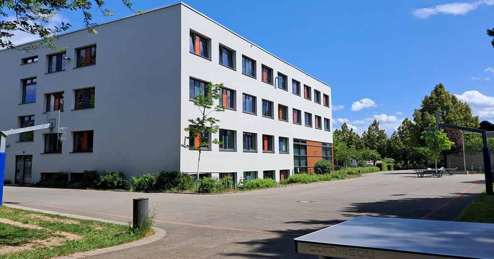 Außernaufnahme des Ernst-Abbe-Gymnasiums Jena