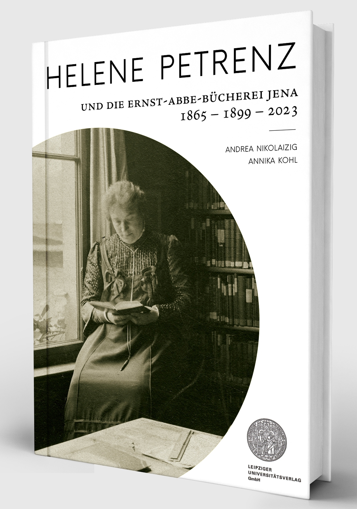 Buchcover: Helene Petrenz und die Ernst-Abbe-Bücherei Jena1865-1899-2023