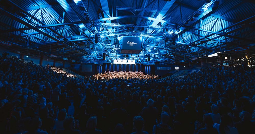Konzert der Jenaer Philharmonie zum 90jährigen Jubiläum in der Sparkassen-Arena Jena