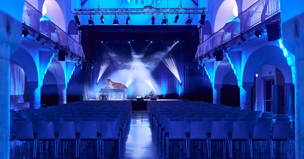 Veranstaltungssaal im Volksbad Jena