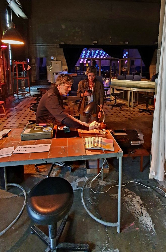 Anna und Kristjan im Trafo