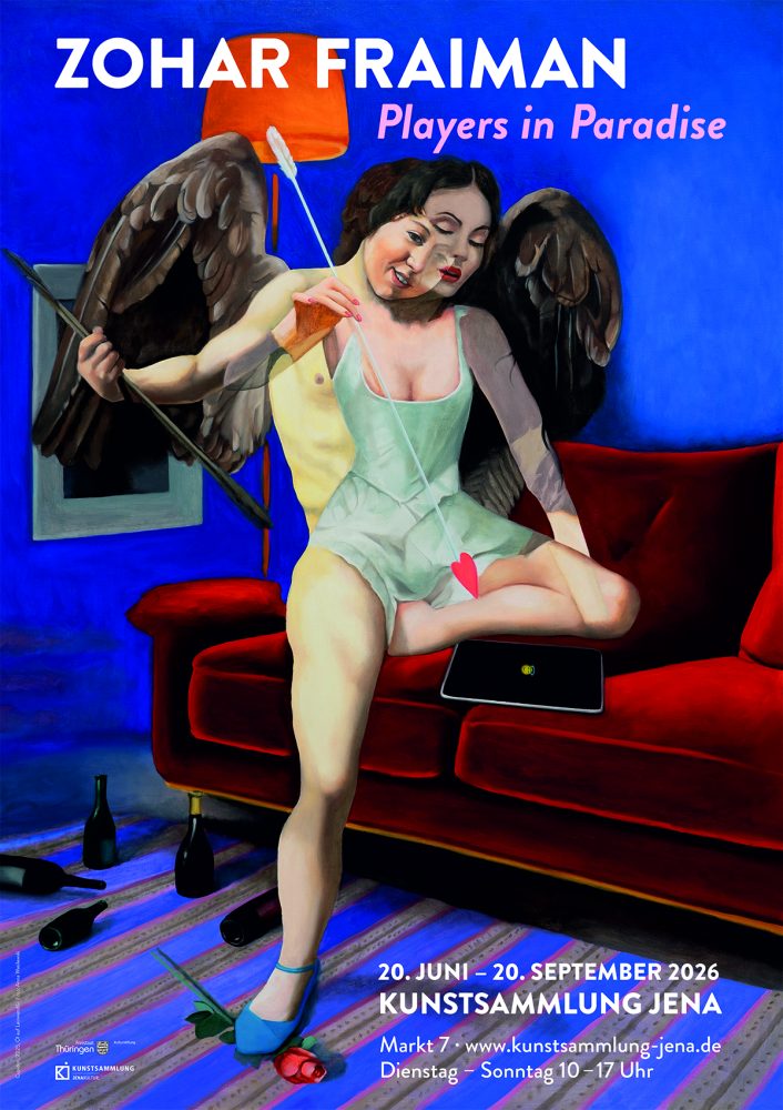 Plakat Zohar Fraiman @Kunstsammlung Jena