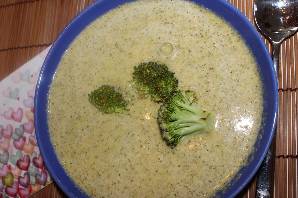Die Teilnehmer ließen sich die Brokkoli-Cheddar-Suppe schmecken!