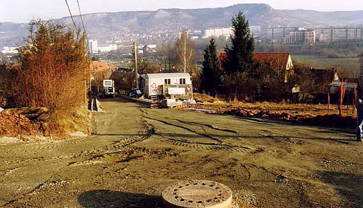 Bauarbeiten Am Jagdberg 1994 - Foto © Stadt Jena KSJ